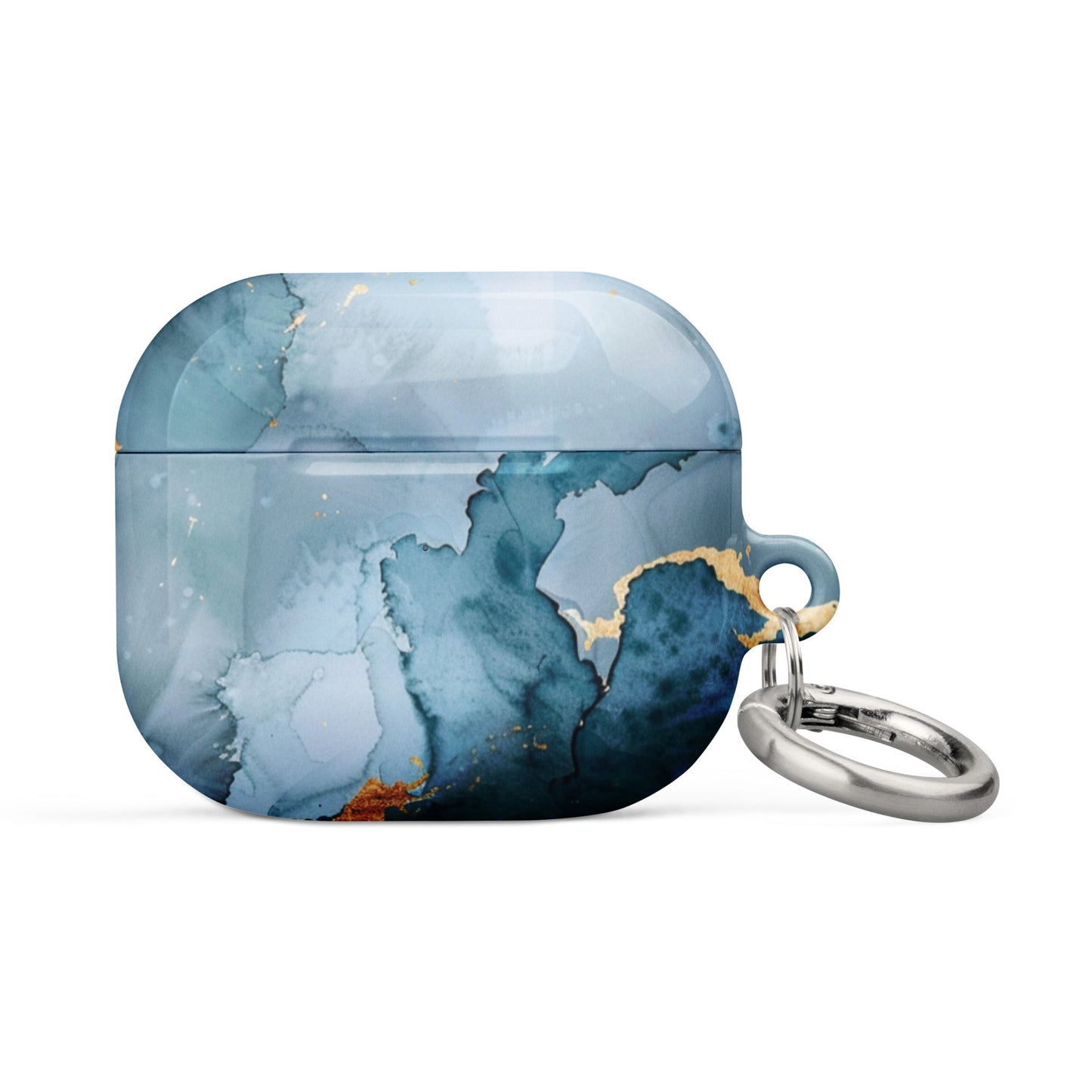 Blue Gold Case for AirPods-7