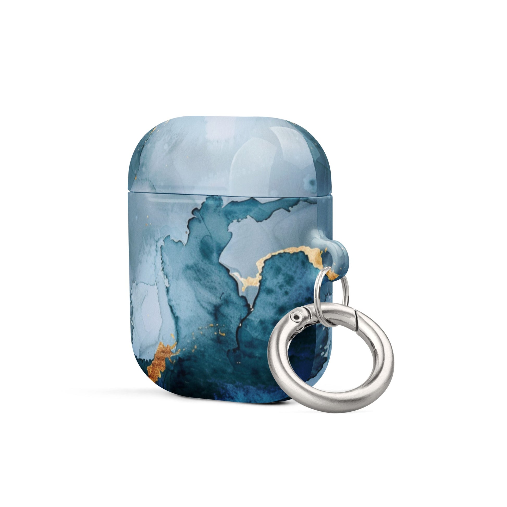 Blue Gold Case for AirPods-1